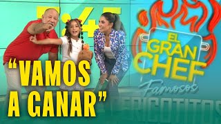 Steve Palao y Caetana en 'El Gran Chef Pericotitos': \