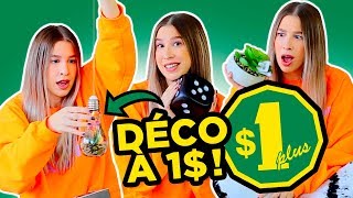 JE DÉCORE MON APPARTEMENT AVEC DES OBJETS À 1$! | 2e peau