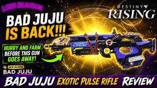 FARM THIS NOW! Bad Juju Exotic Review #destinyrising