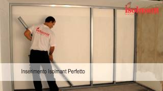 Isolmant | Realizzazione di una controparete in cartongesso con isolante acustico e termico