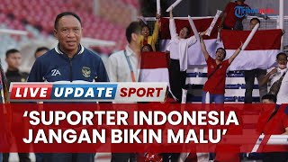 Piala AFF 2022 Indonesia vs Vietnam, Menpora Imbau Suporter Tak Gaduh \u0026 Bikin Malu Skuad Garuda