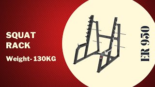 ENERGIE FITNESS - Get stronger and Fit with Squat Rack for Gym ER 950