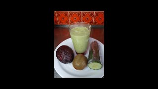 Avocado kiwi Cucumber Smoothie Recipe #Shorts