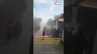 Detik-detik Gempa M 5,6 Guncang Cianjur Jawa Barat