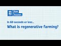 What is regenerative farming?