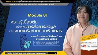 ◣96304.◢ Module 01 ความรู้เบื้องต้นเกี่ยวกับการสื่อสารข้อมูลและระบบเครือข่ายคอมพิวเตอร์