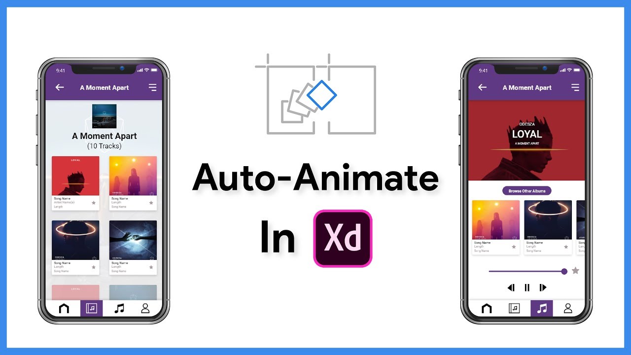 How To Use Auto Animate In Adobe Xd Youtube