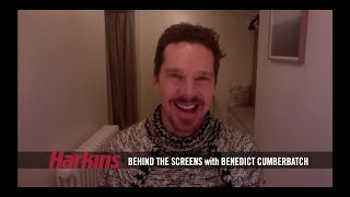 Benedict Cumberbatch Talks With Harkins Behind The Screens