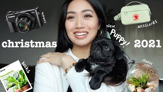 What I got for christmas | haul + meet my new puppy!