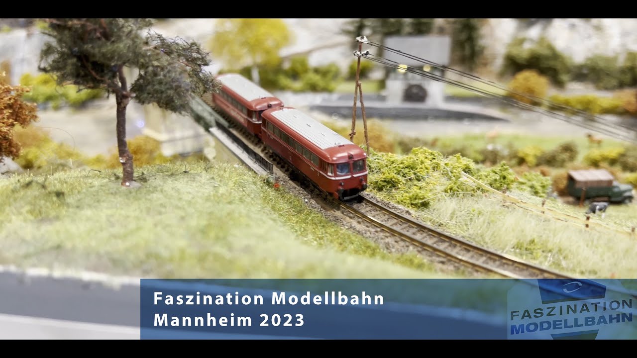 Faszination Modellbahn - Mannheim März 2023 - YouTube