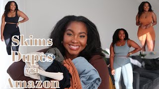 The BEST Skims Dupes on Amazon || Loungwear + Bodysuits || Under $30 || LivinFearless