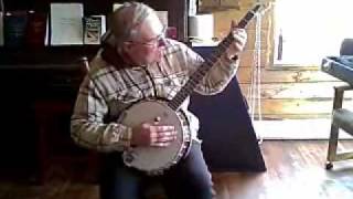 Papa rockin on the banjo.wmv