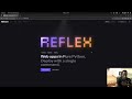 building pure python web apps with reflex part 1 building the frontend