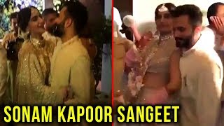 Sonam Kapoor And Anand Ahuja Couple Dance & Best Moments From Sangeet Ceremony