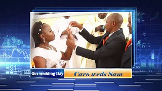 CARO WEDS SAM AT ST.BAKHITA CATHOLIC CHURCH ON 5TH OCTOBER,2024.