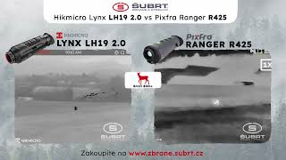 Hikmicro Lynx LH19 2.0 vs Pixfra Ranger R425 - Srnčí 80m, 150m, 300m | Zbraně Šubrt | FullHD