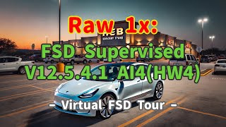 FSD Supervised v12.5.4.1 AI4 (HW4) - First Impression -