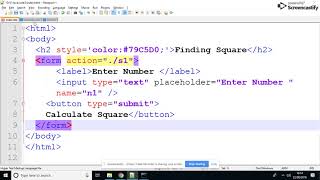 Form Handling in Servlet