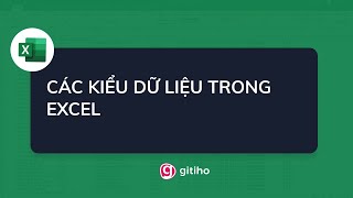 Các kiểu dữ liệu trong Excel - Tuyệt đỉnh Excel