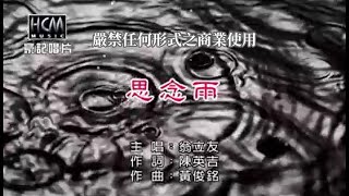 翁立友-思念雨【KTV導唱字幕】