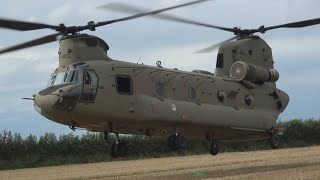 [ Start up \u0026 Take off ] RNLAF Chinook CH-47F D-483  tijdens Boerenerfdag Dussen - 298 Squadron