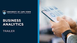 UCT Business Analytics Online Short Course | Trailer