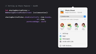 WWDC22: Enhance collaboration experiences with Messages | Apple