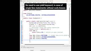 switch case returning an enum value from Java 14 #shristitechacademy #javatutorialbyshristi