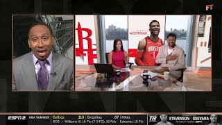 Stephen A. Smith "stunned" It is terrible! Thunder moved quickly Westbrook trade to Rockets for CP3