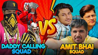 AmitBhai Squad VS DaddyCalling Squad ft. Xmania, ShreyYT \u0026 Biraj