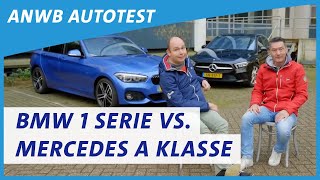 BMW 1 Serie vs Mercedes A Klasse 2019 review | ANWB Autotest