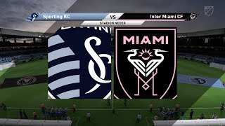 Sporting Kansas City vs Inter Miami CF - MLS | Matchday 8 - 13th April 2024 Full Match - FC 24