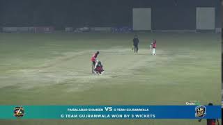 KCC Night Challeng Cup || Links Media HD || Faisalabad Shaheen Vs G Team Gujranwala