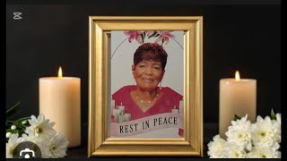 Adelaide Alberta Thomas funeral service (home view)
