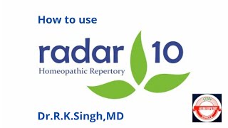 How to Use Radar Homeopathic Software in Hindi I Use Radar Homeopathic Software like a Pro