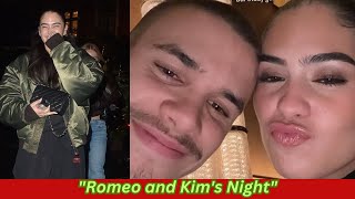 Romeo Beckham and Kim Turnbull's Smitten Date Night