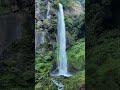 majestic waterfall on a way to sinjema lake nature fall rain waterfall nature