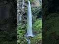 majestic waterfall on a way to sinjema lake nature fall rain waterfall nature