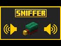 🟨 ALL EFFECTS SOUNDS OF THE SNIFFER - Minecraft Bedrock & Java 🟨