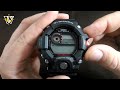 casio gw 9400 rangeman 3410 tutorial on how to setup and use altimeter barometer u0026 compass