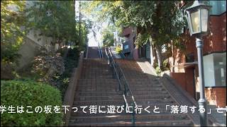 【新潟　観光　旅行】新潟市　どっぺり坂