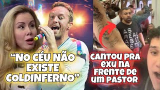 CRENTES PASSANDO VERGONHA #2 | CRENTES CANTANDO NO SUPEMERCADO | SARAH SHEEVA FALA DO COLDPLAY