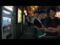 walking around shinjuku by night tokyo 新宿 4k ultra hd