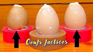 A dummy egg for your chickens. To do easily.