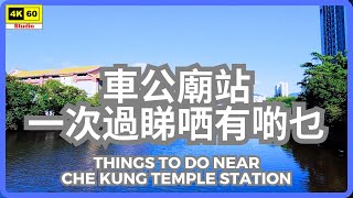 車公廟站 一次過睇哂有啲乜 4K | Things to do near Che Kung Temple Station | DJI Pocket 2 | 2023.11.15