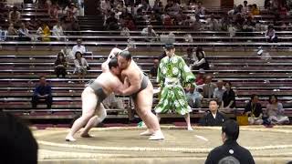 Kurahashi (2-2) - Okinohama (3-1) , Sumo : Natsubasho '18