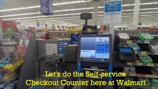 Let's do the Self-Serve Checkout in Walmart Queensborough NW