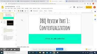 dbq contextualization