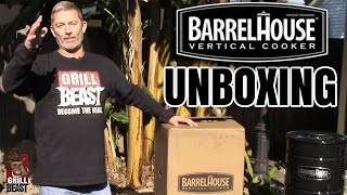 Unboxing The Barrel House Cooker - Grill Beast