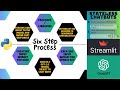 How to Create a Smart Chatbot with Streamlit, Python, and ChatGPT in 80 lines of code